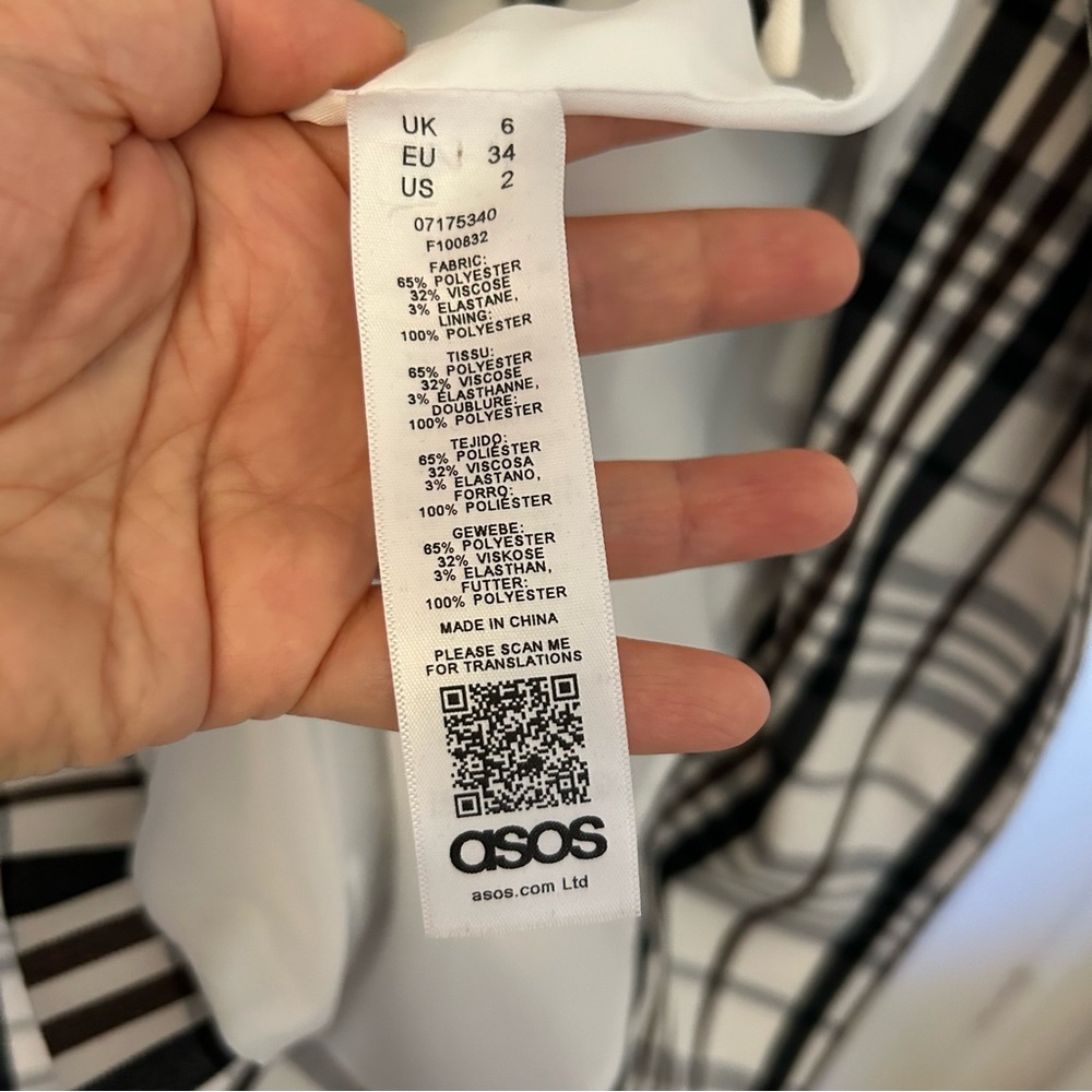 ASOS plaid pattern coat - Picture 11 of 12